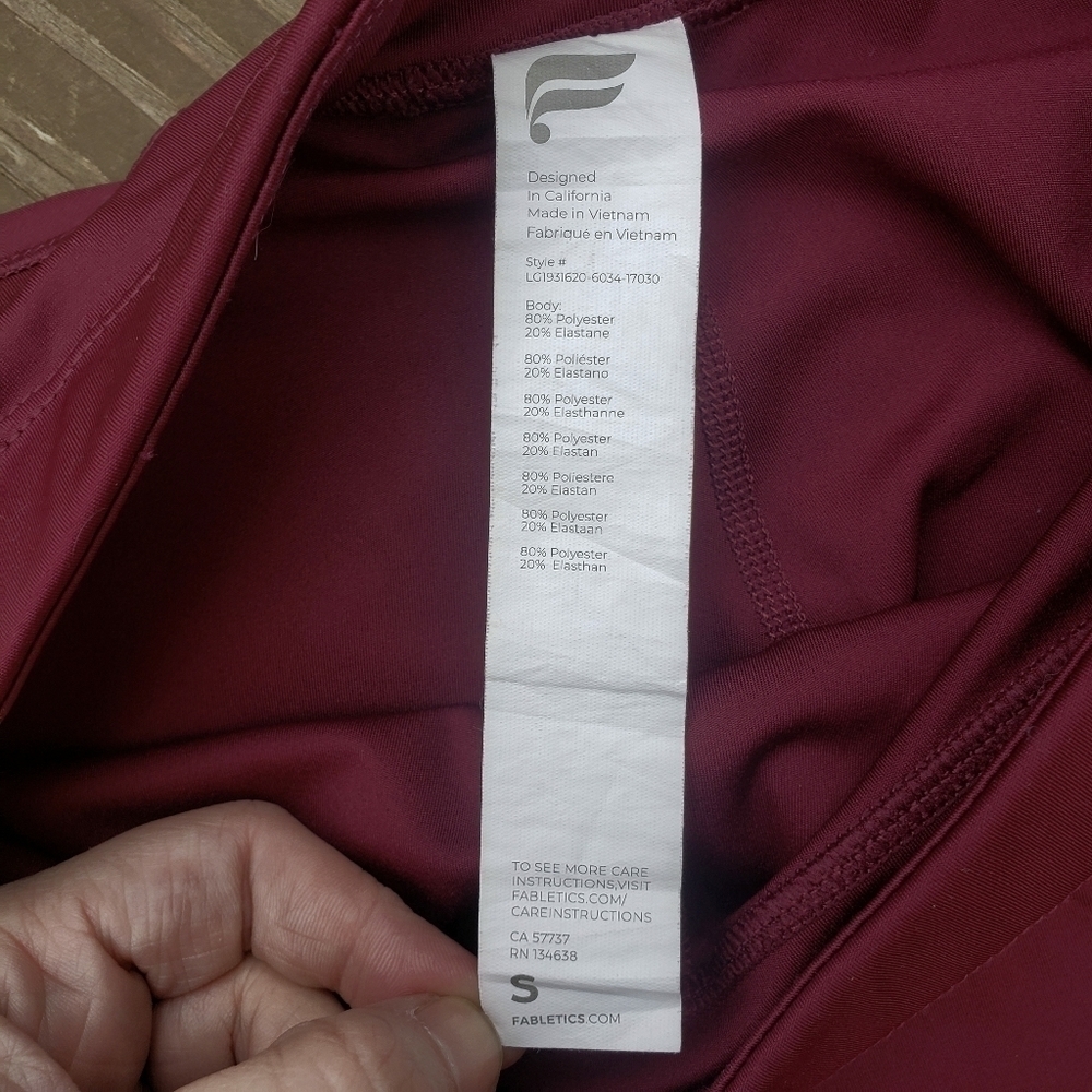 Fabletics Athletic Cropped Ankle Pants Athleisure… - image 7